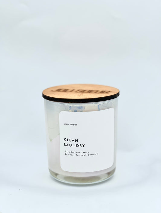 Clean Laundry Soy Wax Candle